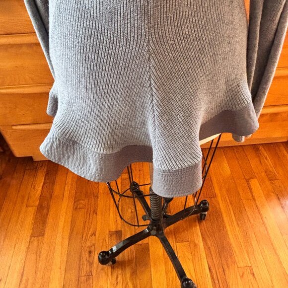 Anthropologie Vermeil Sequins Cardigan Sweater by Yellow Bird Size M Gray - Picture 4 of 16